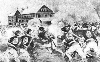 1900年7月1日，清军、义和团与八国联军天津激战
