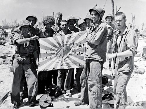 二战时，日军一共有四种旗子，但只有一种旗子从来都没有被缴获过